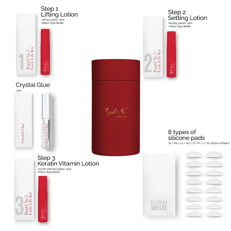 Miniatura: Loción Lifting Rapid No. 5 DLUX 10 ml, contenido y accesorios incluidos