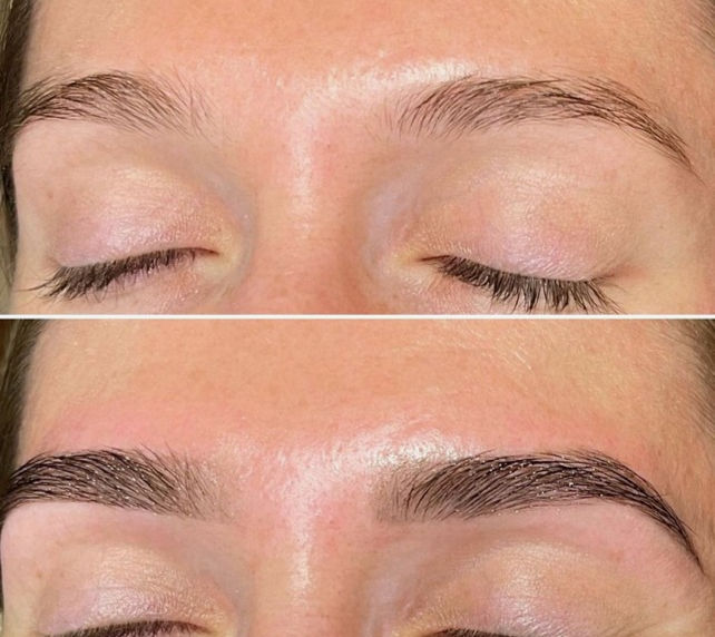 Brow tint & wax trowbridge lovelock beauty