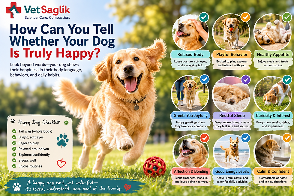 Como saber se seu cachorro está realmente feliz?