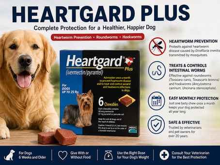 Heartgard Plus para Cães