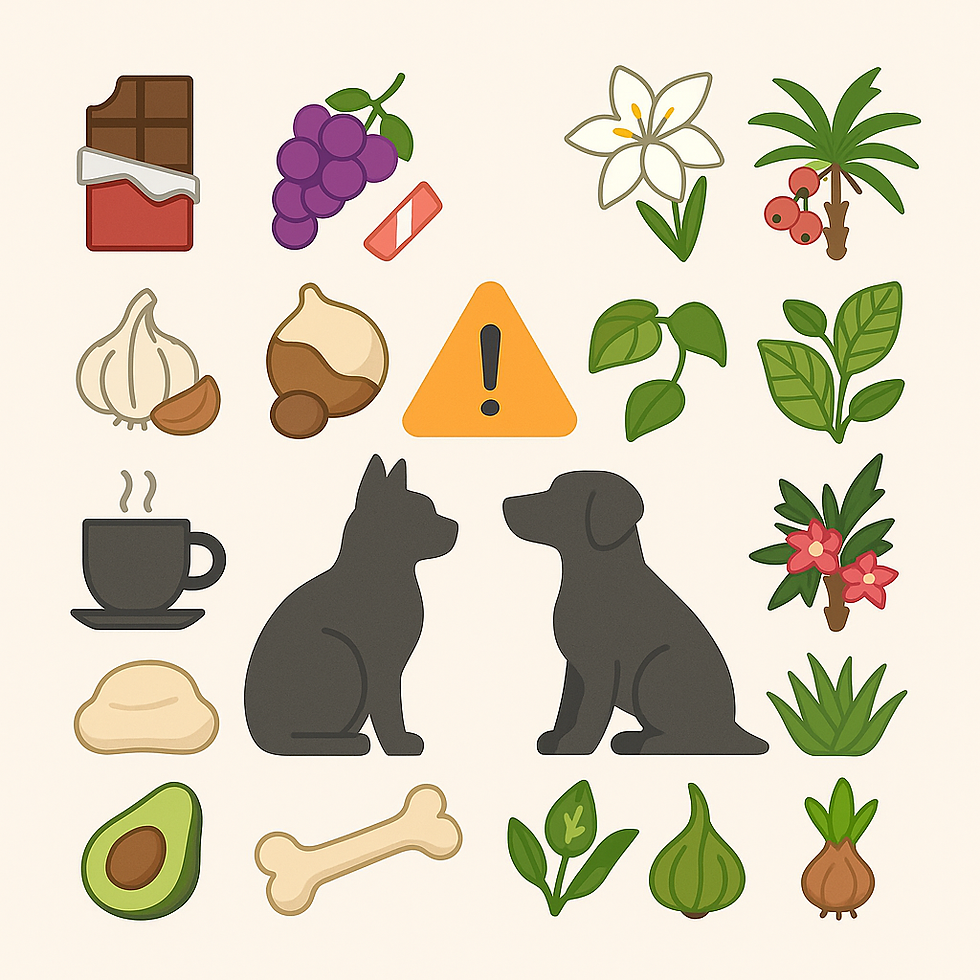 Alimentos tóxicos para mascotas 2025