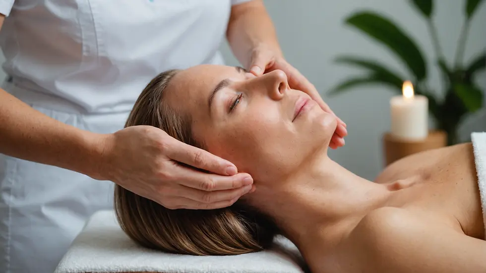 Craniosacral therapy promoting overall wellness