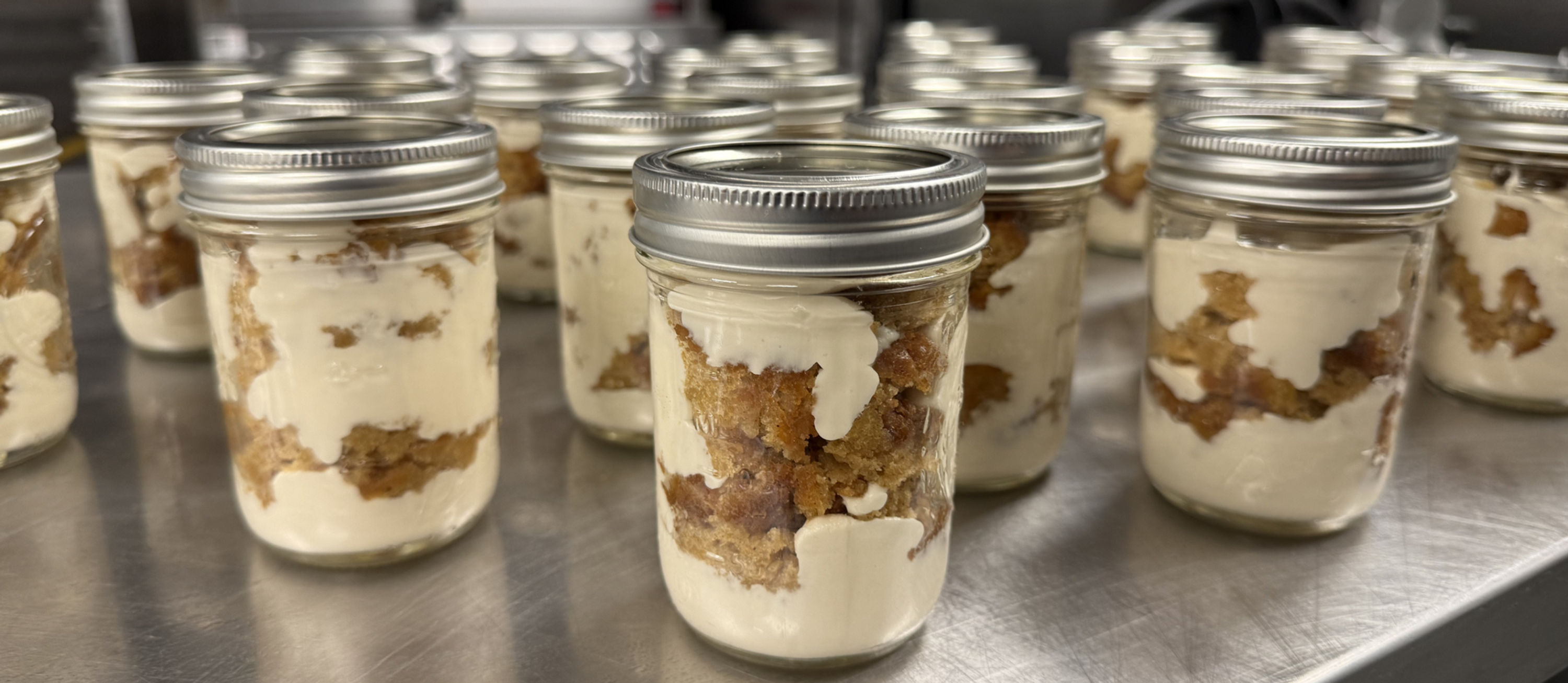 Sweet Potato Pound Cake Jar