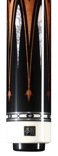 Cuelees Tyrant 2+初代Cuetec Cynergy Cuelees Tyrant 2 Pool Cue with Shark Skin Wrap - LS-E02