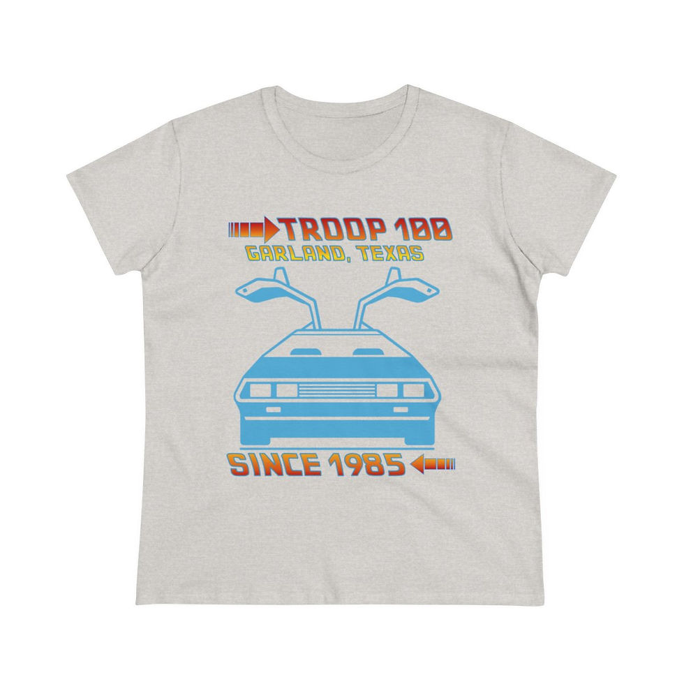 2023 Troop 100 Ladies Cotton Tee