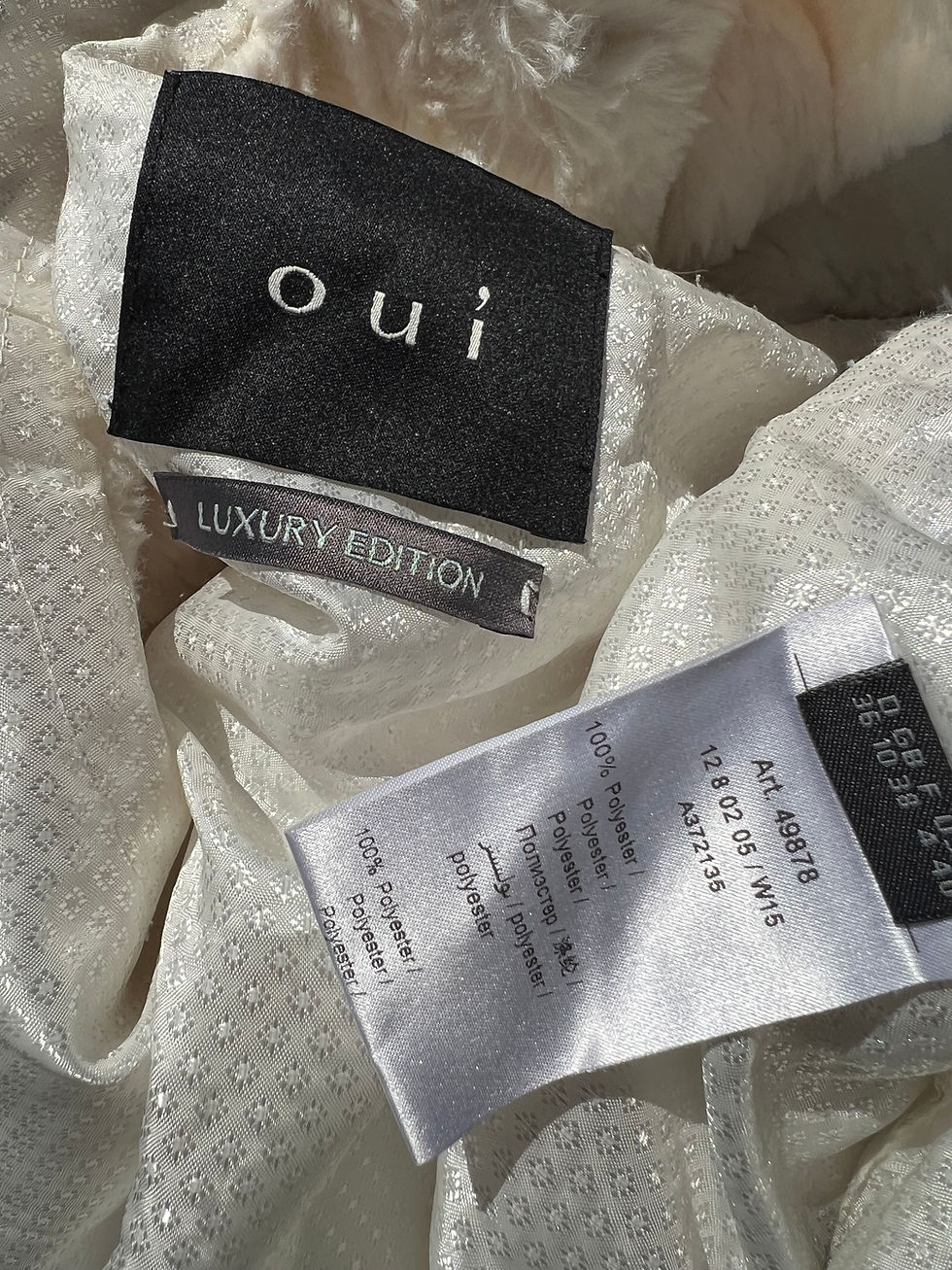 Miniaturbild: OUI-Luxus-Edition-Weste aus Kunstpelz.