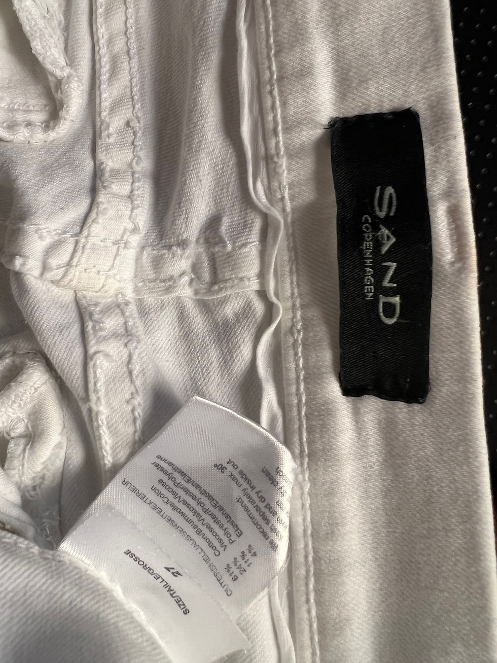 Miniaturbild: Sand Copenhagen Denim weiße Röhrenjeans 27
