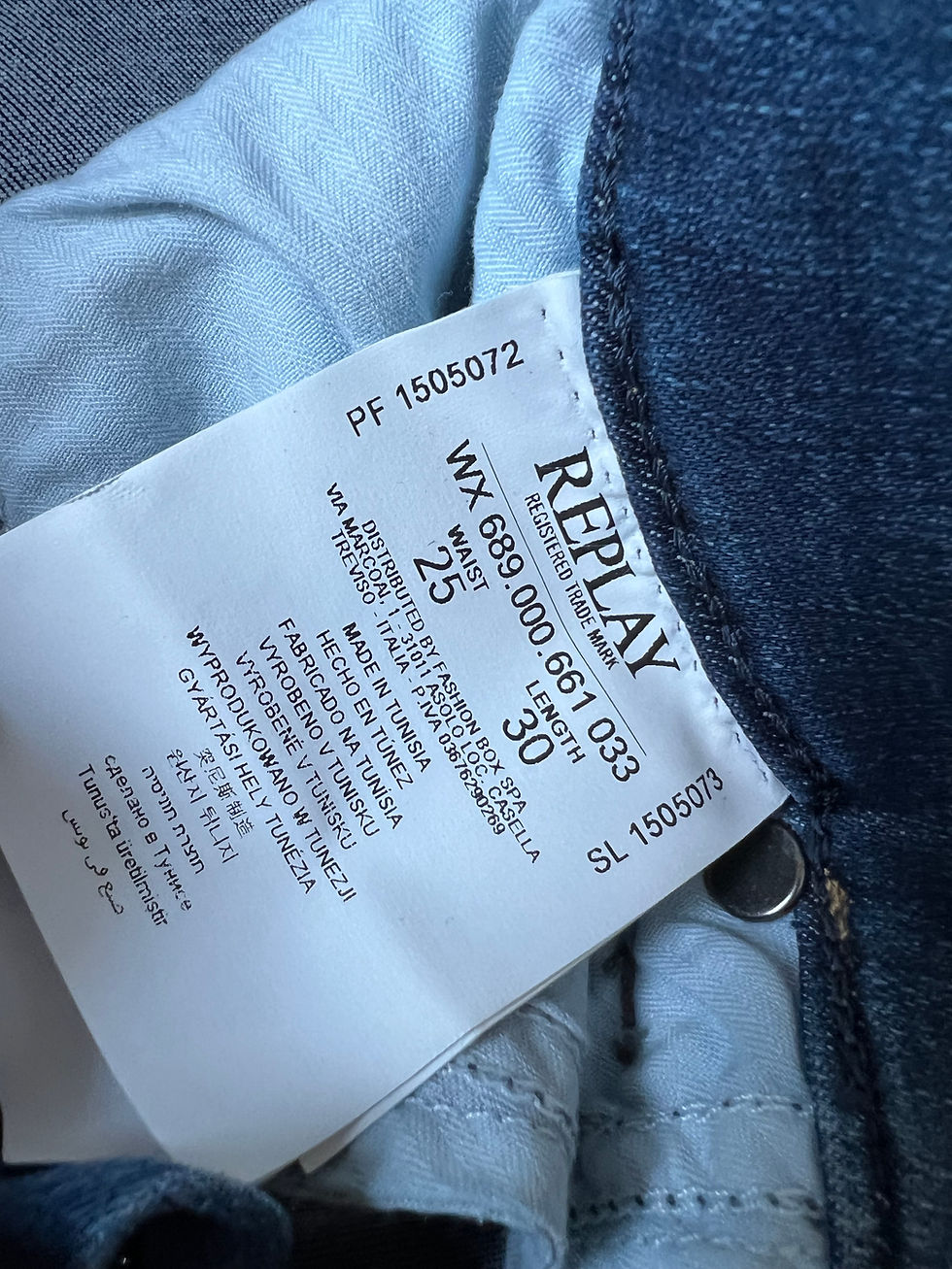 Miniaturbild: Replay Hyperflex skinny jeans