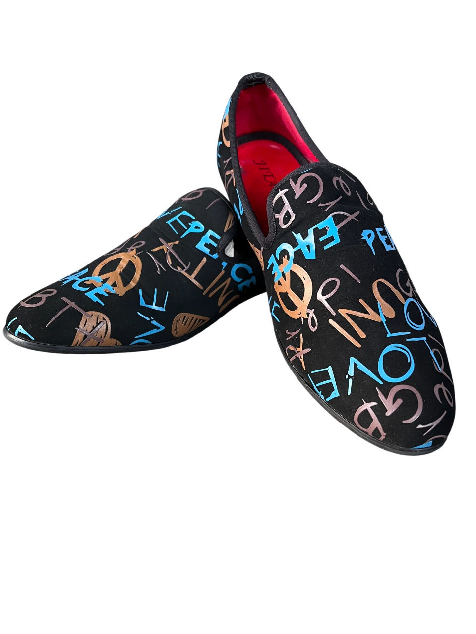 JITAI Luxury Men Shoes Black Loafers