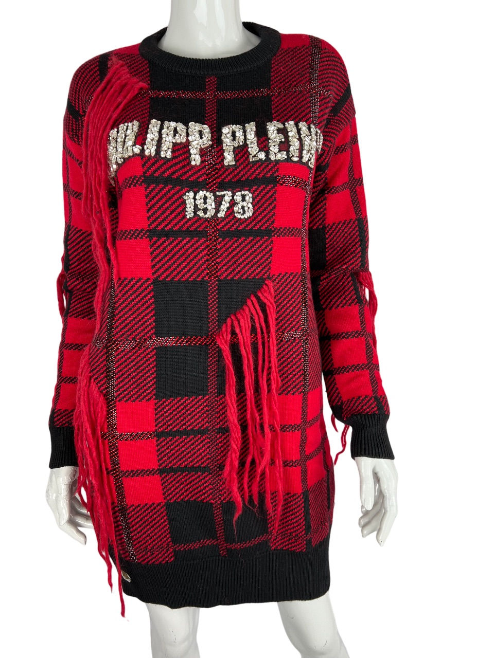 Thumbnail: Philipp Plein tartan red pullover