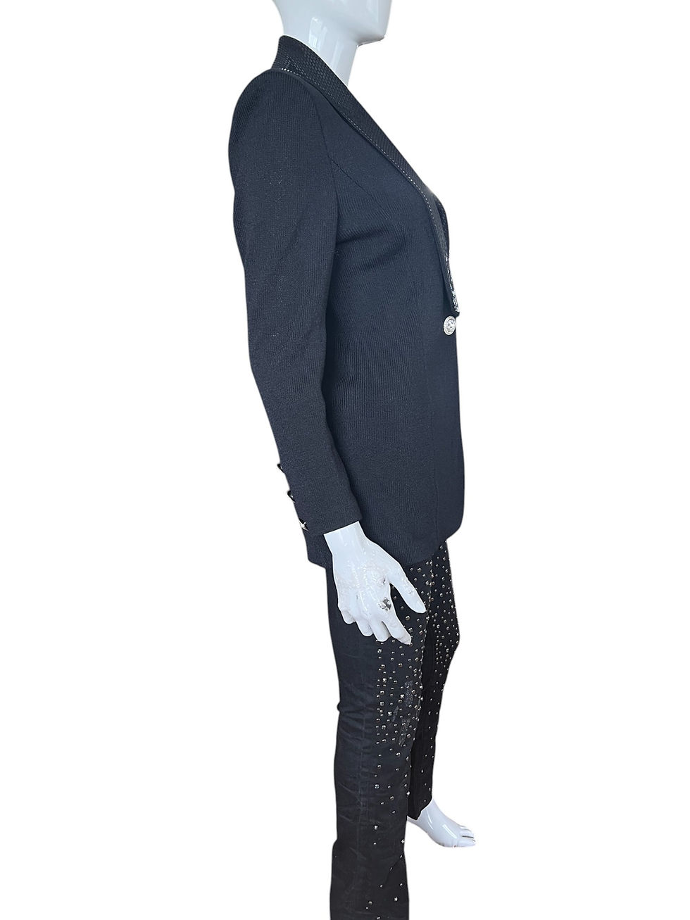 Miniaturbild: ST. JOHN Evening By Marie Gray smoking style women's knitted jacket
