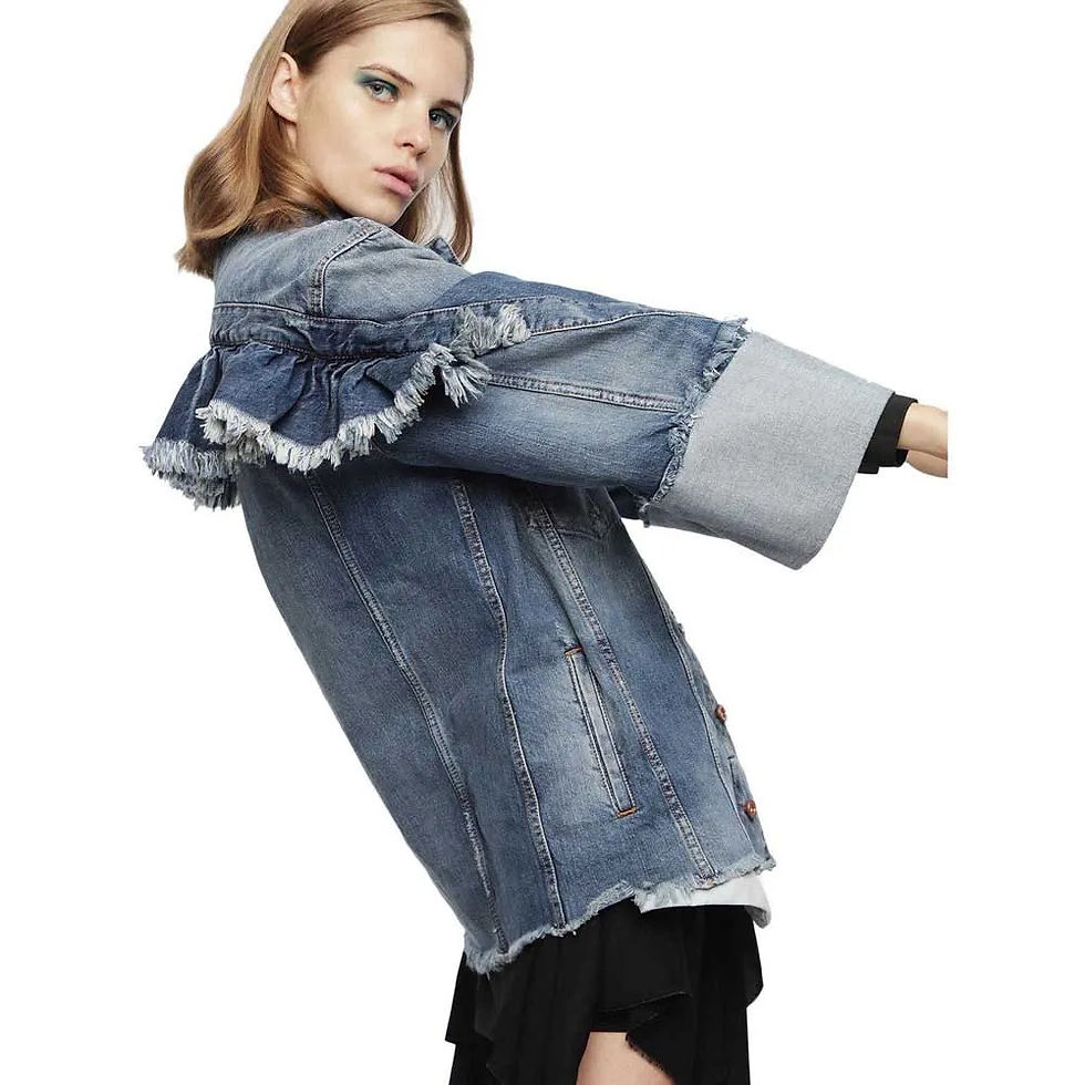 Miniaturbild: Diesel de Visemac Giacca denim women's jacket
