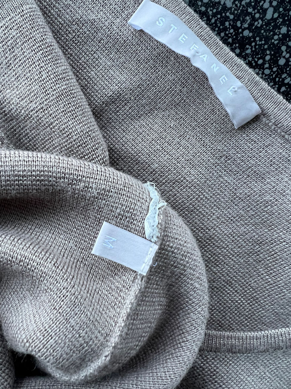 Miniaturbild: Ärmelloses Strickkleid von Stefanel