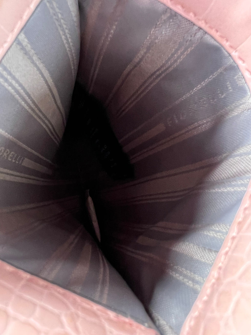 Thumbnail: Fiorelli phone Xanthe Dusky Pink Croc Phone Bag