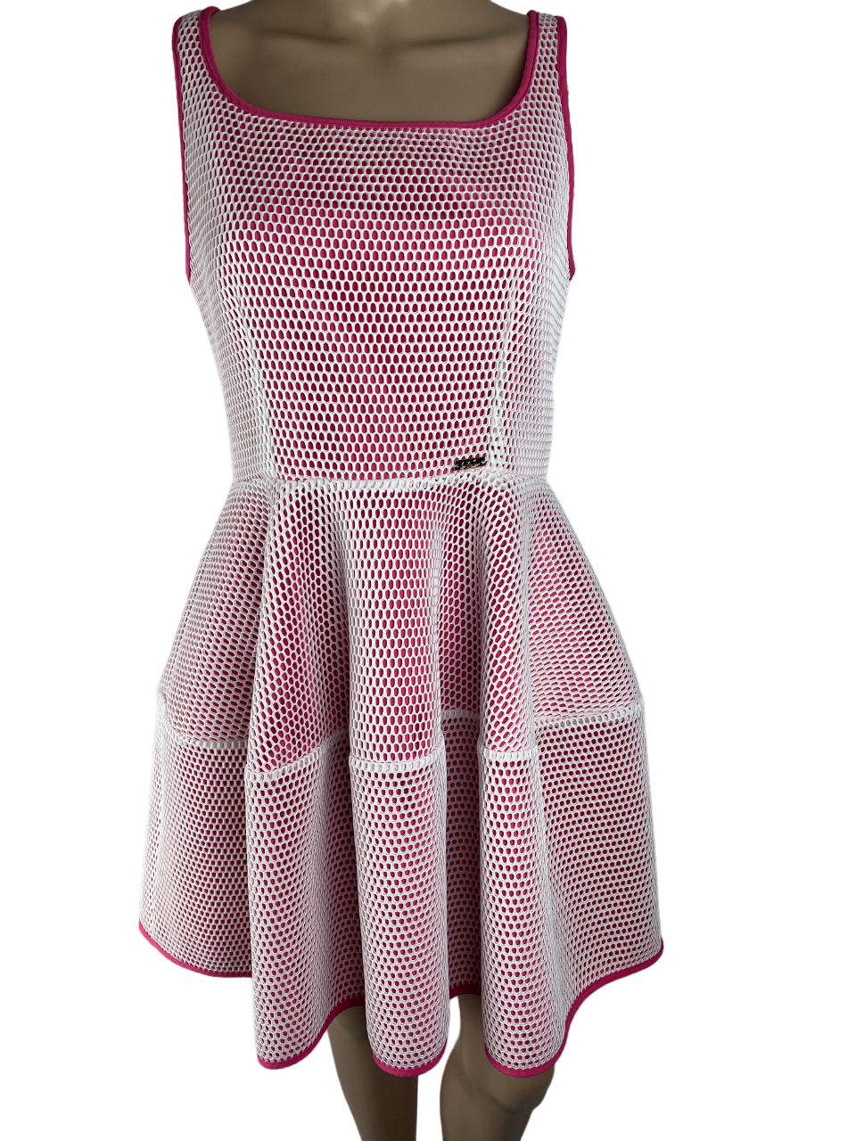 Rosafarbenes Minikleid von La Furia