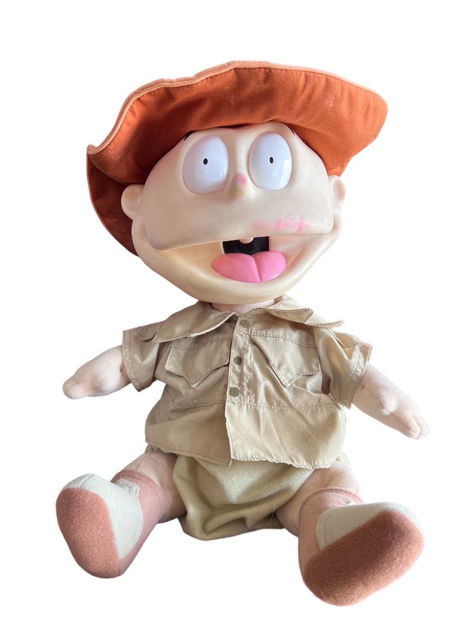 Vintage 1996 Viacom Tommy Pickles Safari Talking Singing Rugrats Doll