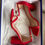 Miniaturbild: Stuart Weitzman pink suede heels sandals 750mm