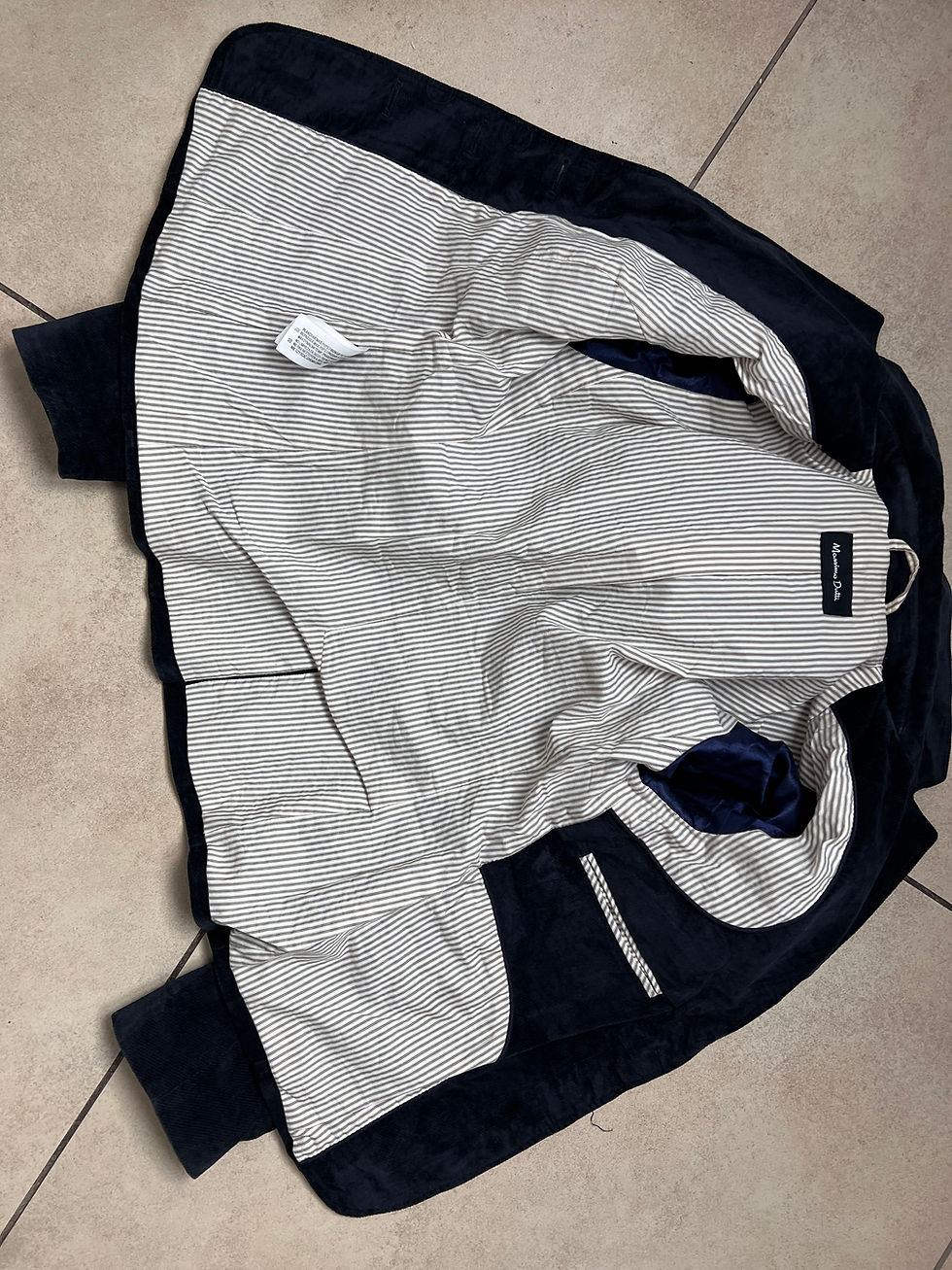 Thumbnail: Massimo Dutti velvet blazer