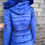 Miniaturbild: Blauer Daunenmantel von Ermanno Scervino, IT36