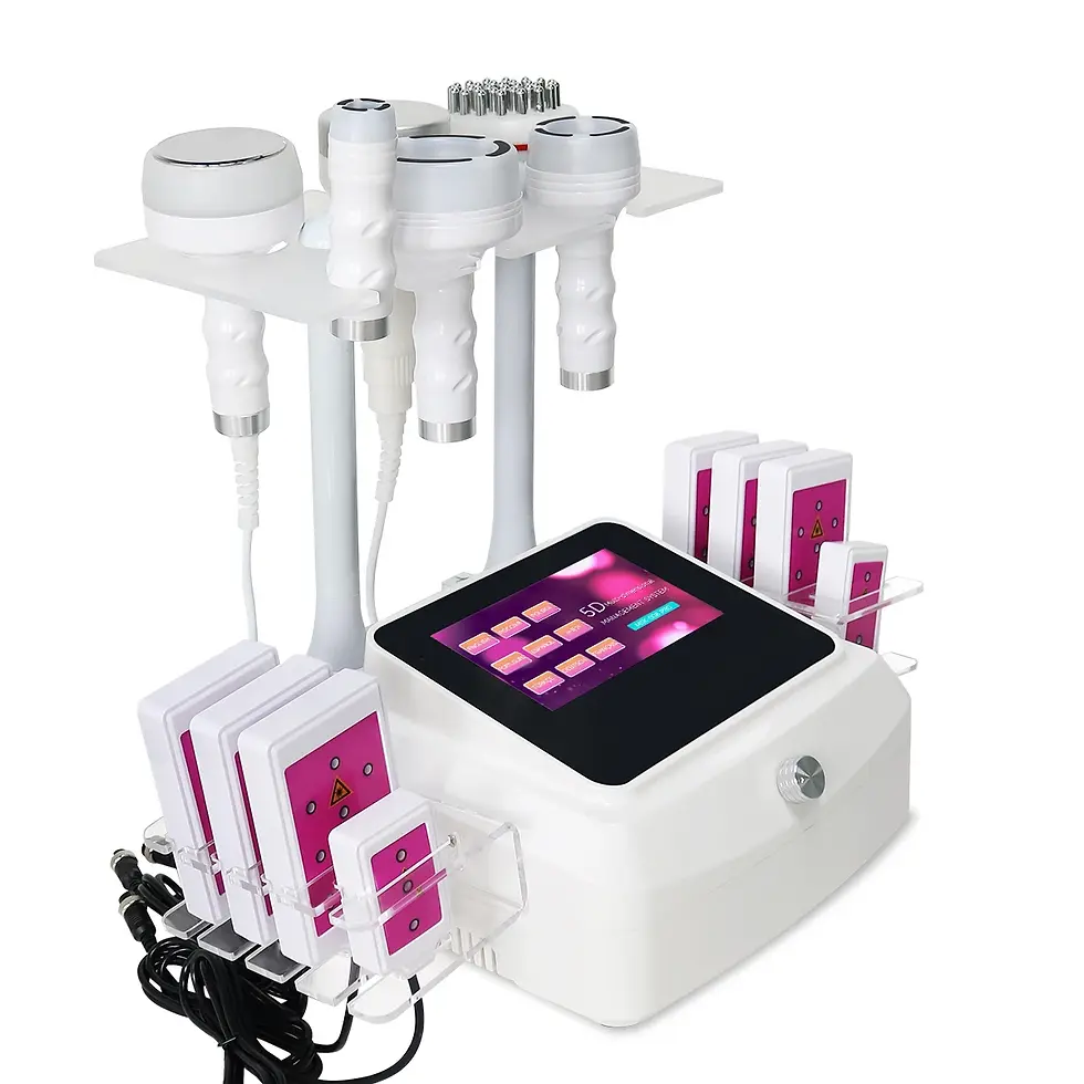 Thumbnail: 120K 7 In 1  Laser Lipo Massager Cavitation Vacuum Ultrasonic Machine