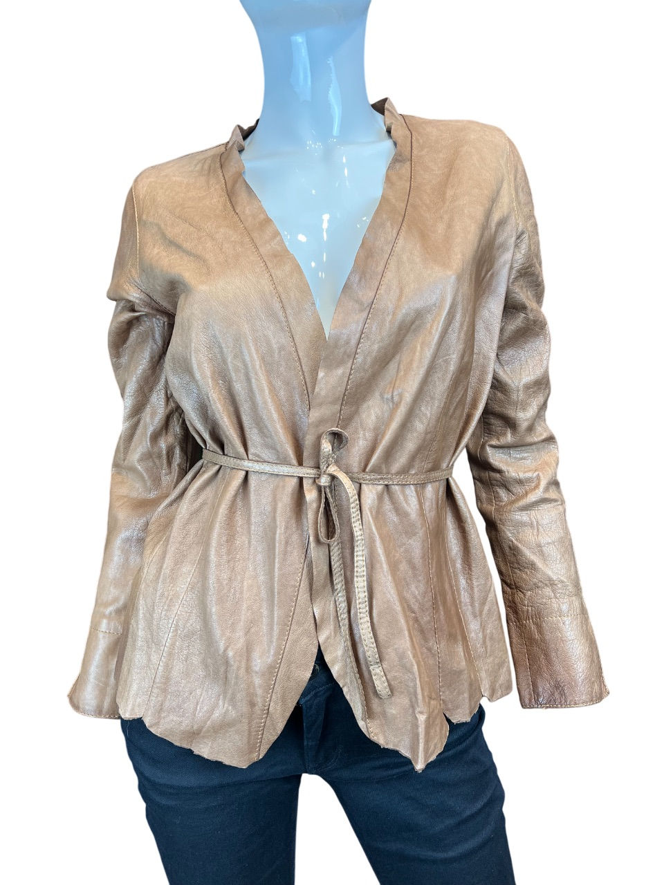 Mauro Grifoni genuine leather jacket