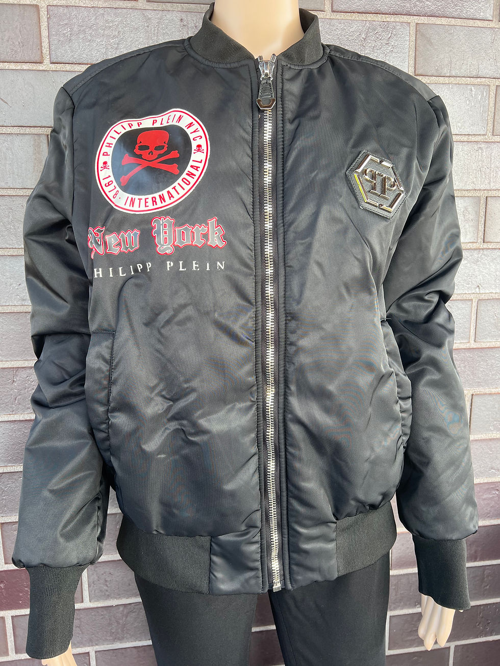 Miniaturbild: Philipp Plein Neighborhood Kings NY Bomberjacke