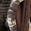 Thumbnail: Gilberti Knitted jacket-coat, with real Chinchilla fur,