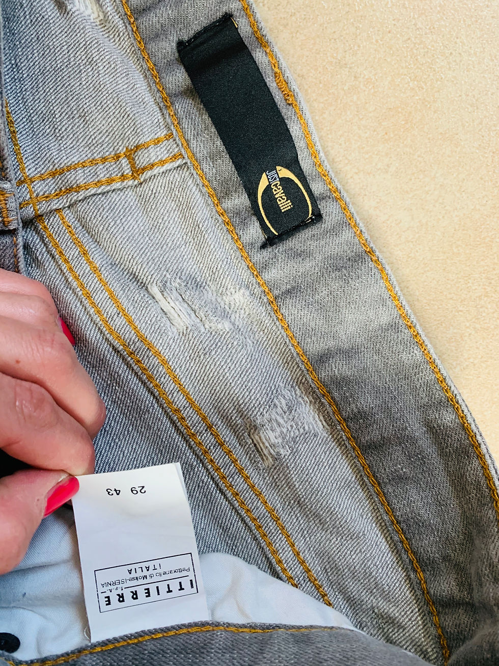 Miniaturbild: Just Cavalli graue Jeans 29