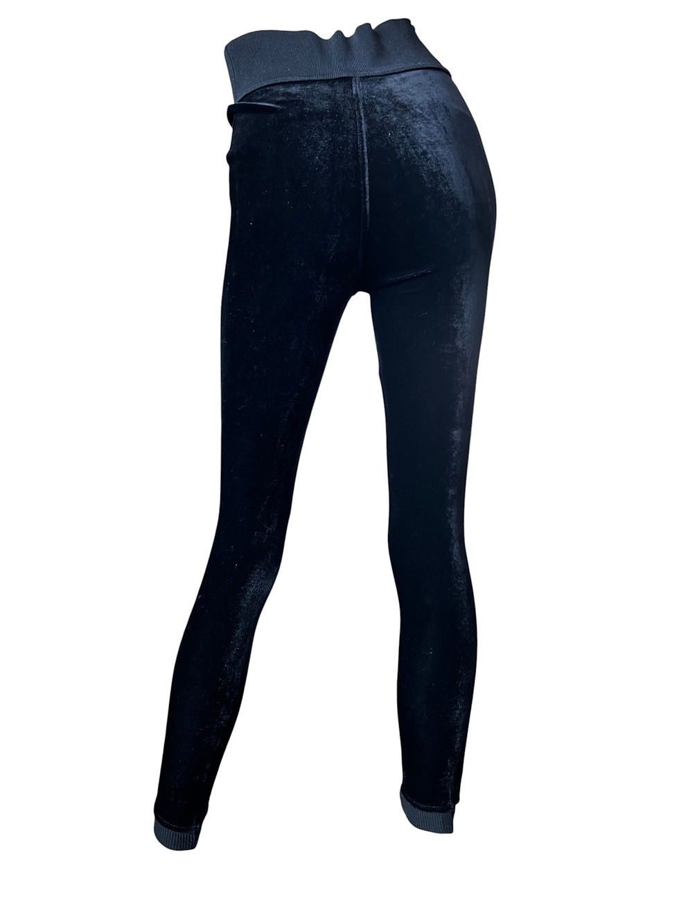Miniaturbild: Alaïa velvet black leggings