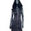 Miniaturbild: Diesel zip-up sleeveless hooded  black dress