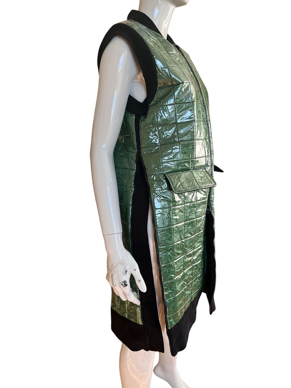 Miniaturbild: Designers Diana Vapsve  green long women's vest