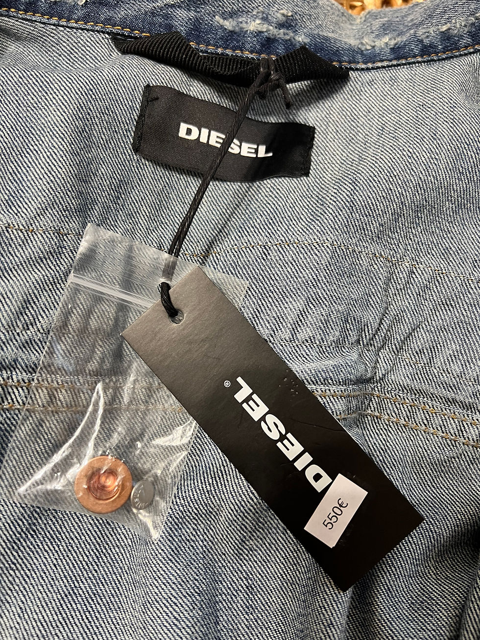 Miniaturbild: Diesel de Visemac Giacca denim women's jacket