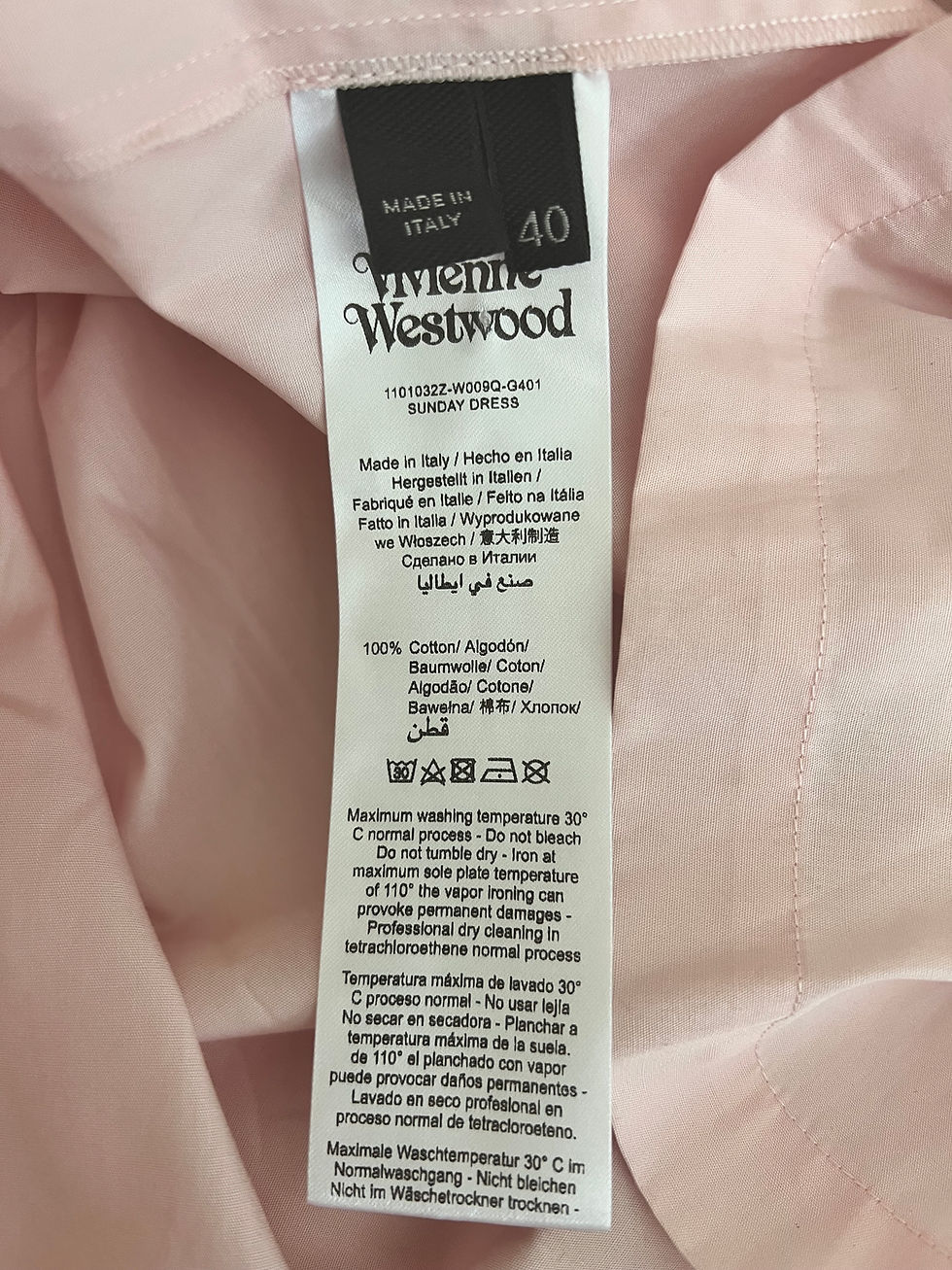 Thumbnail: Vivienne Westwood Pink Sunday Midi Dress