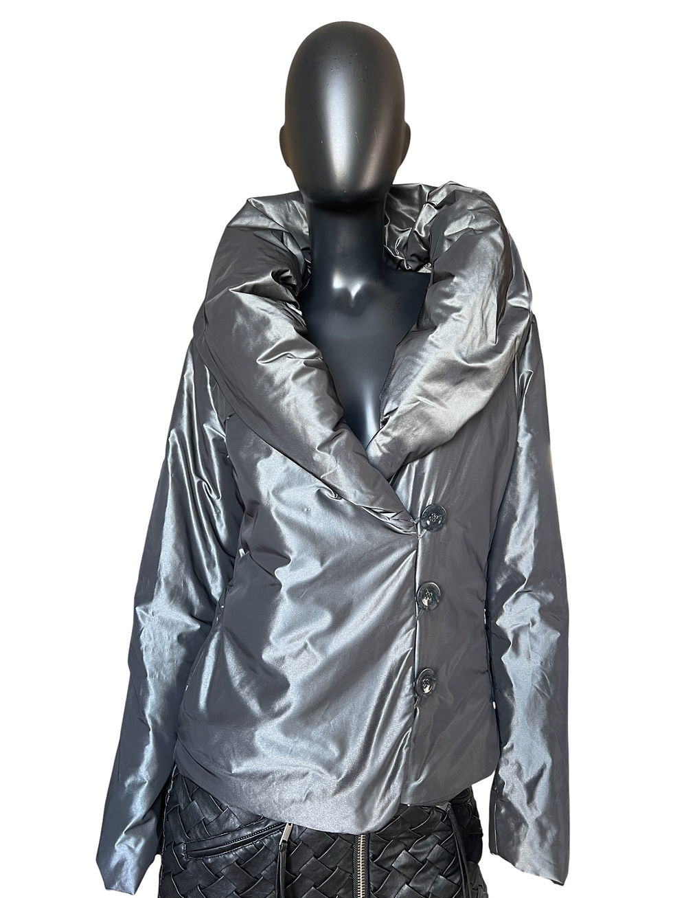 Pietro Filipi puffer women's puffer gray jacket