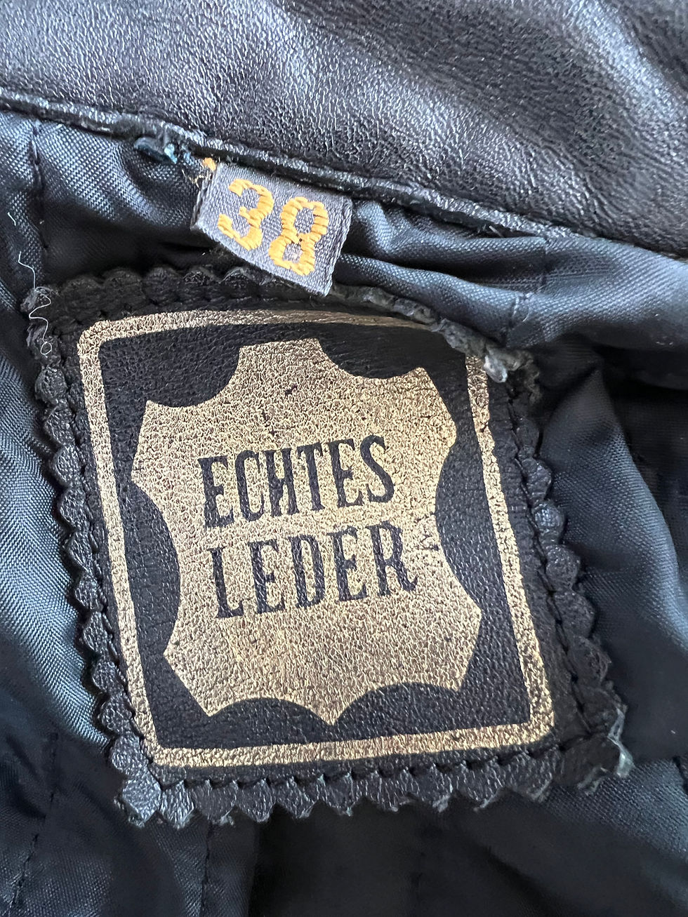 Thumbnail: Echtes leder moto biker jacket IT38
