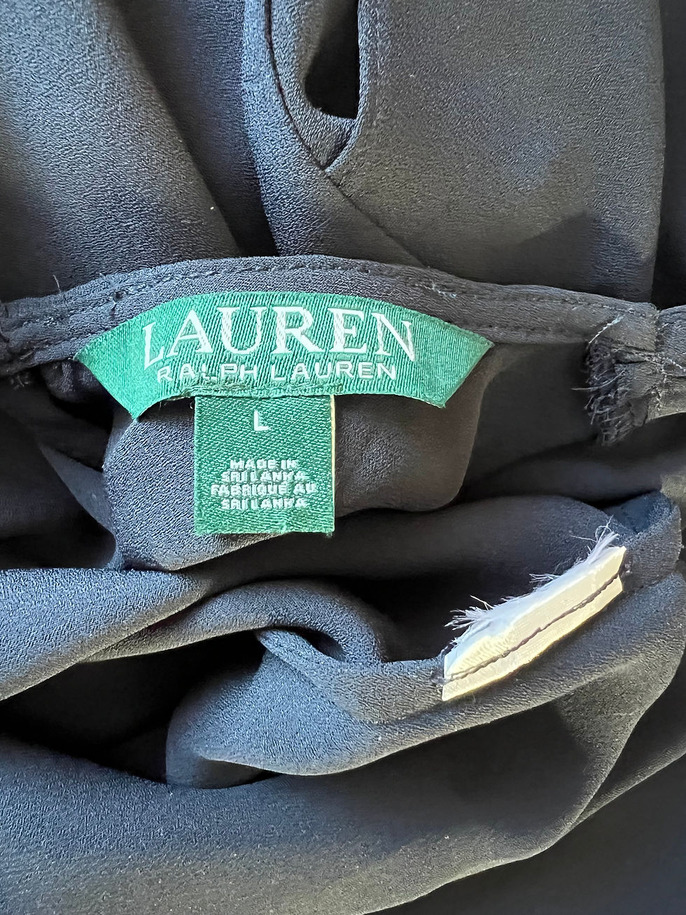 Thumbnail: Lauren Ralph Lauren women's blue sleeveless  top