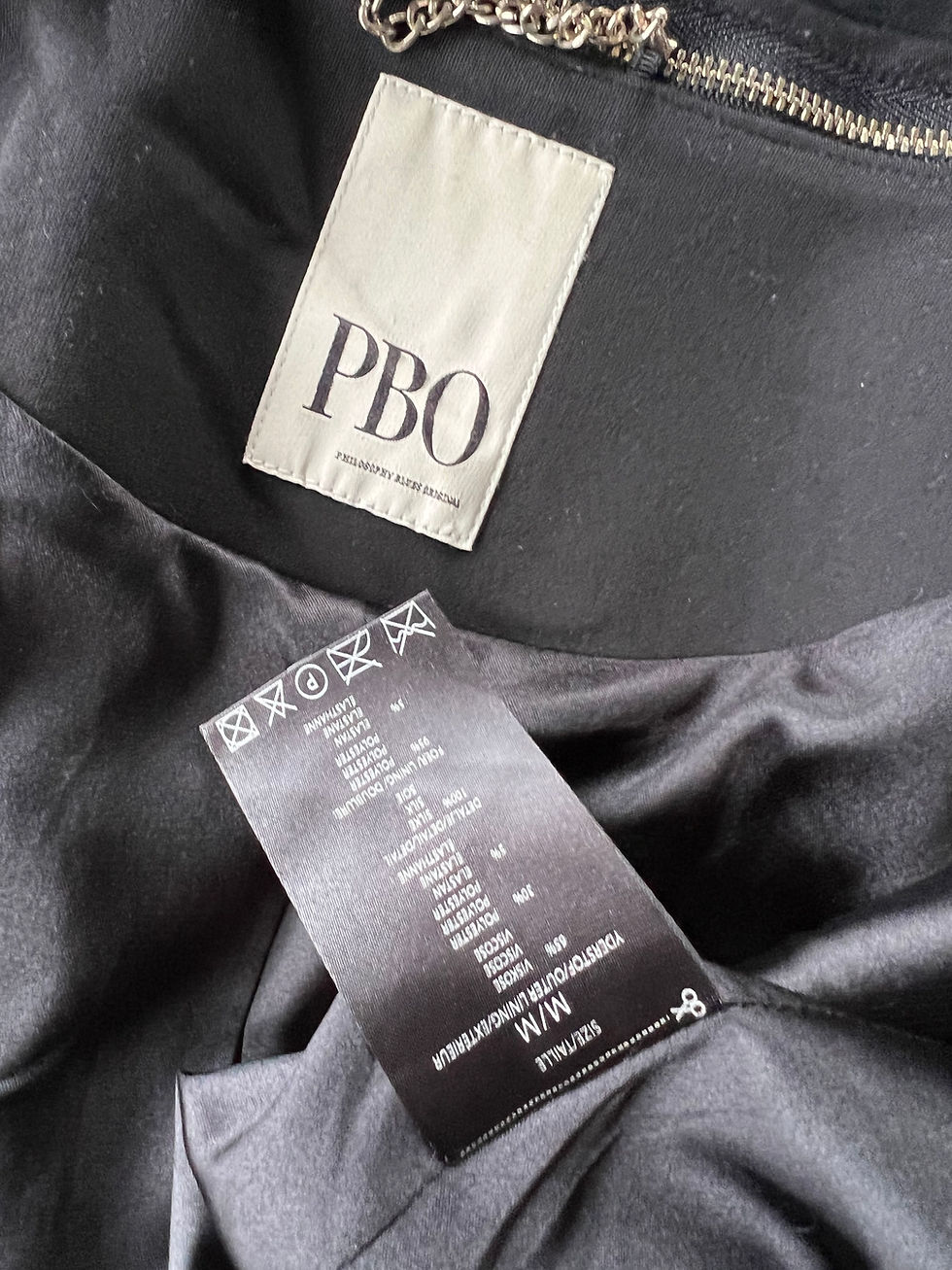 Thumbnail: Philosophy Blues Original black blazer