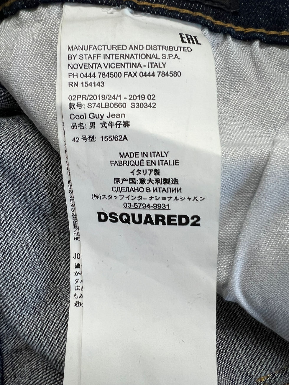 Thumbnail: Dsquared2 skinny Cool Guy Jeans