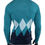 Thumbnail: Ballantyne V neck merino wool sweater, 46