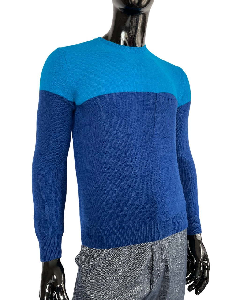 Altea men's wool sweater blue, S