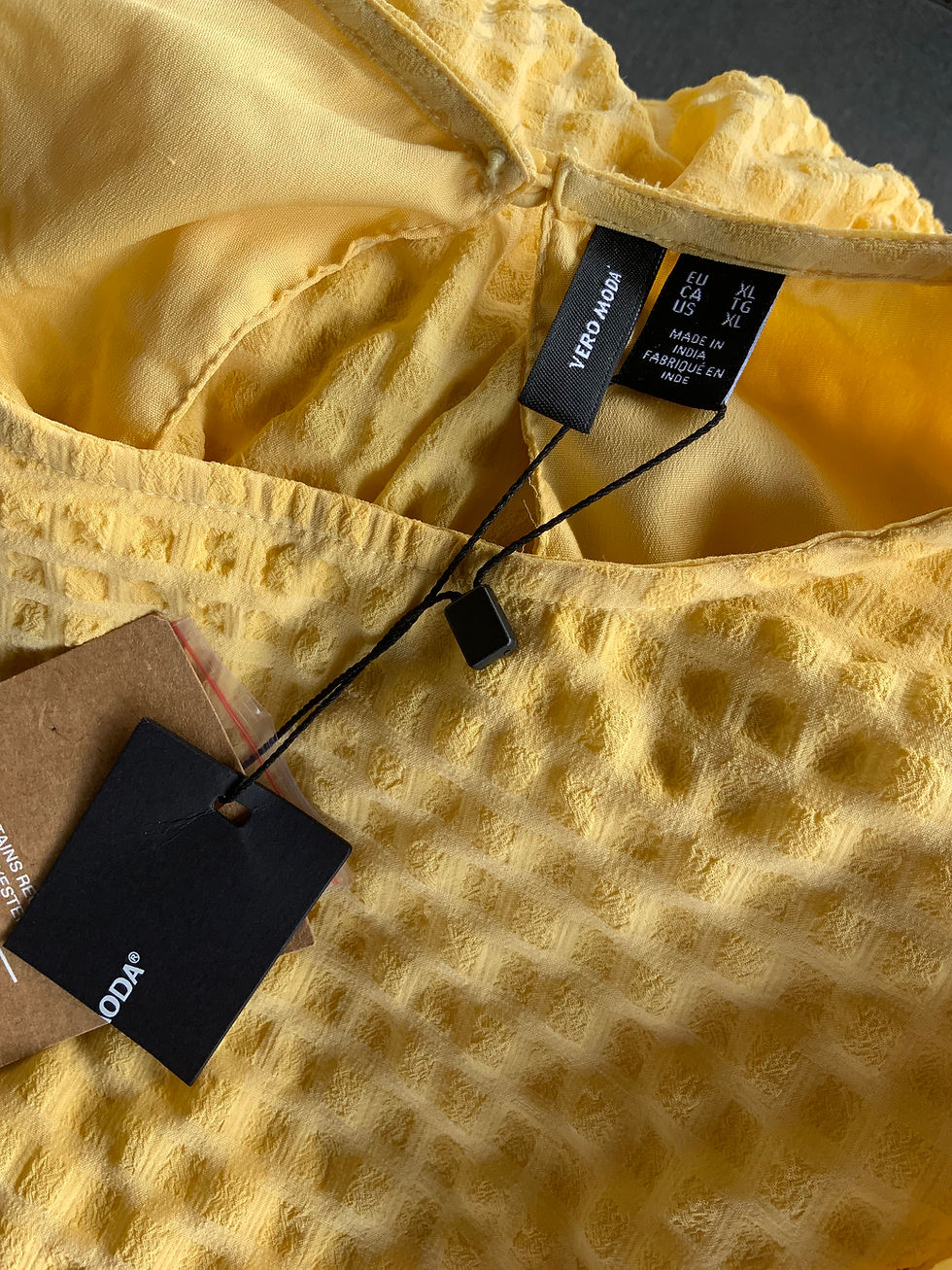 Miniaturbild: Vero Moda Oberteil 3/4 gelb