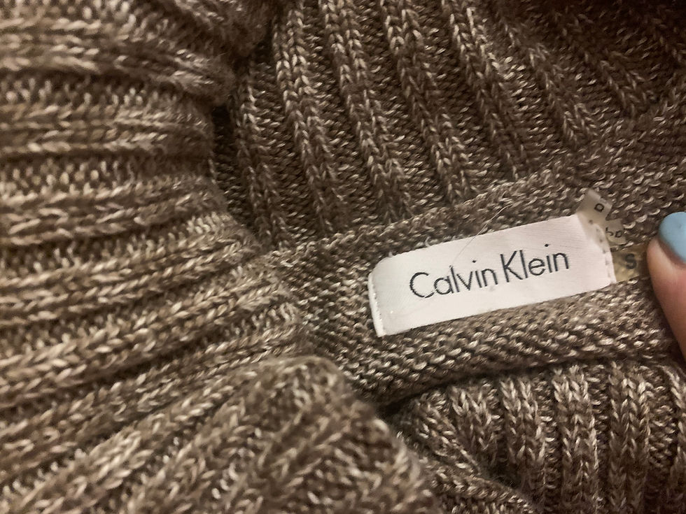 Miniature : robe en maille Calvin Klein