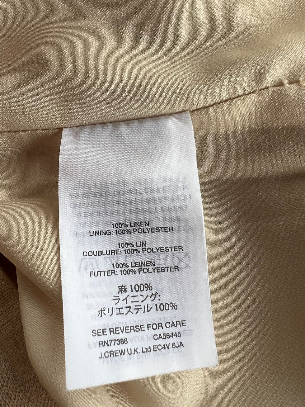 Thumbnail: J.Crew linen mini dress