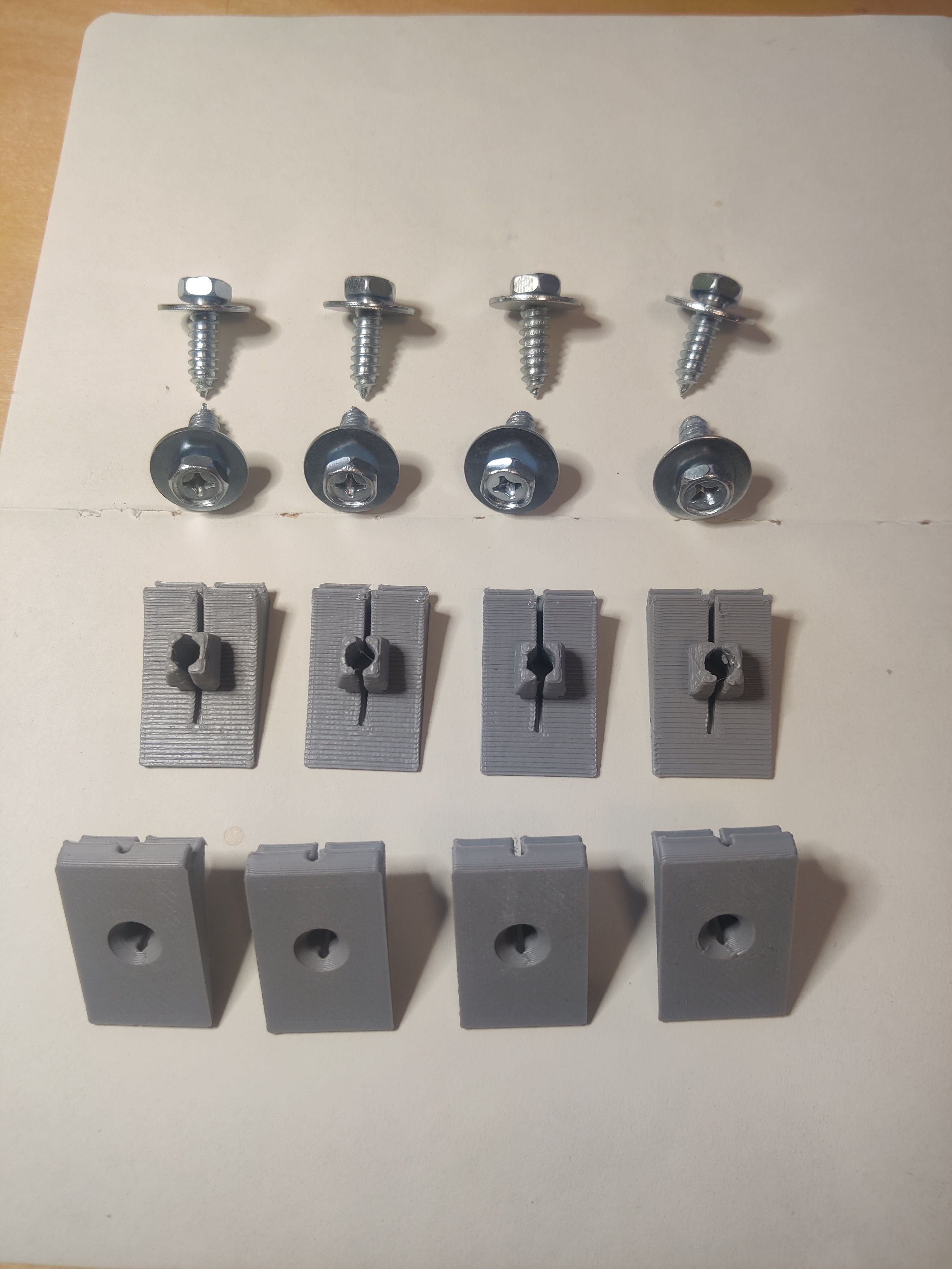 Toyota MR2 MK1 Side Skirt Mounting Sill Fixings Clips