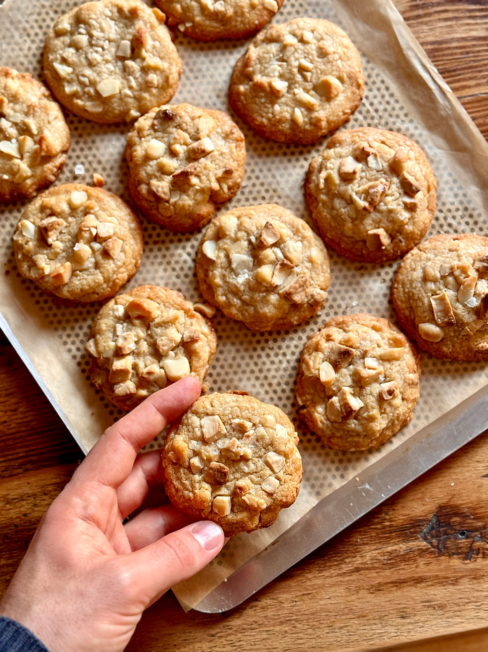 Cookies Macadamia Chocolat Blanc