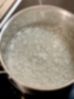 Sirop bouillant pour caramel