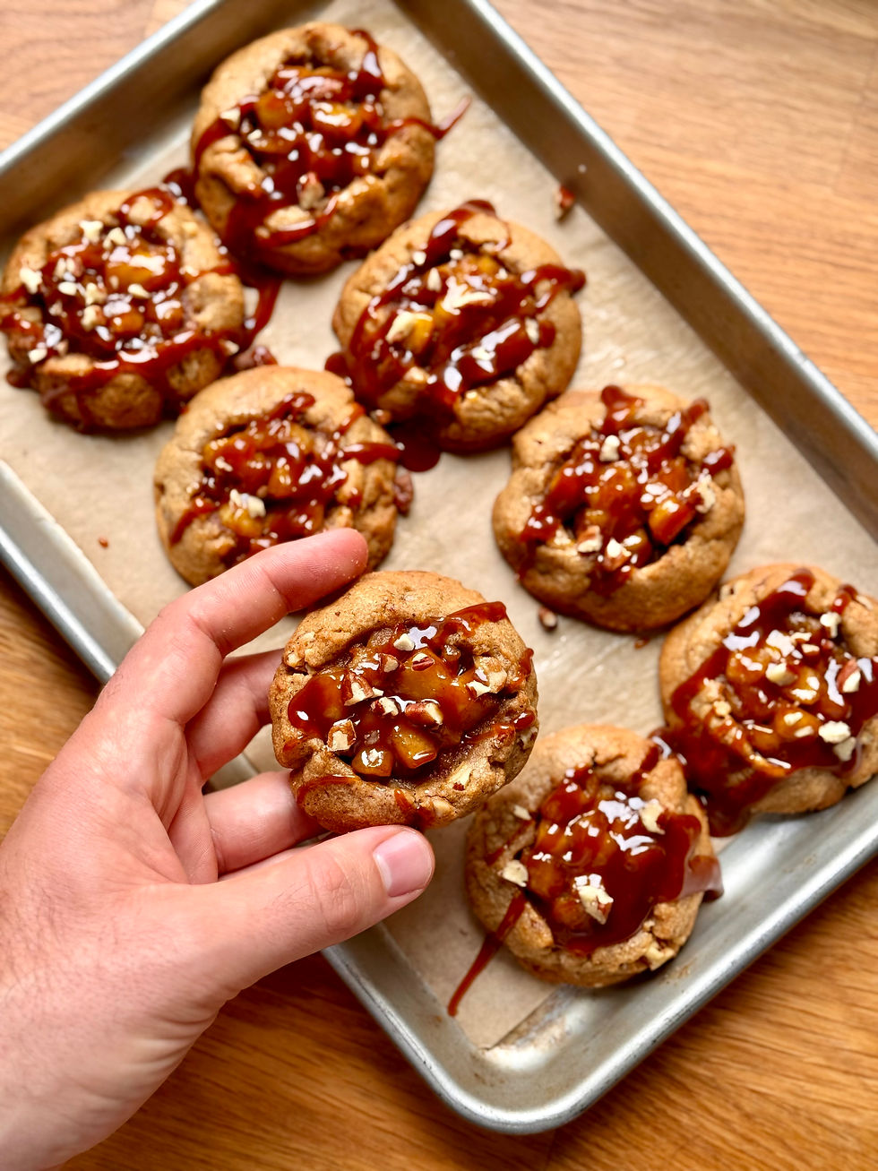 Cookies façon Tarte Tatin