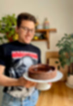 Moi et mon Flan au Chocolat