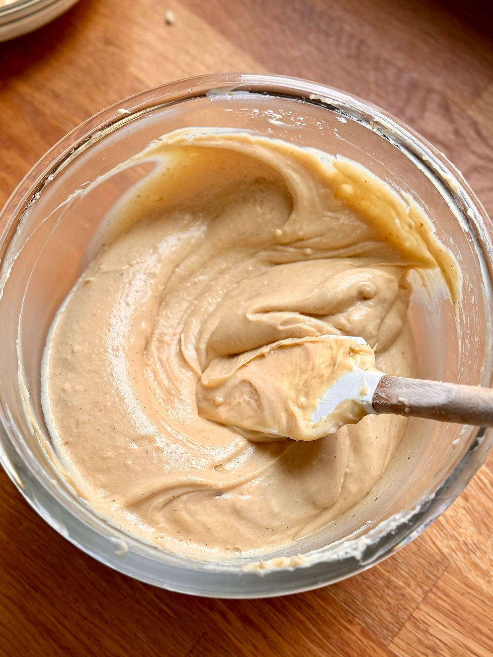 Crème à flan à la cacahuète