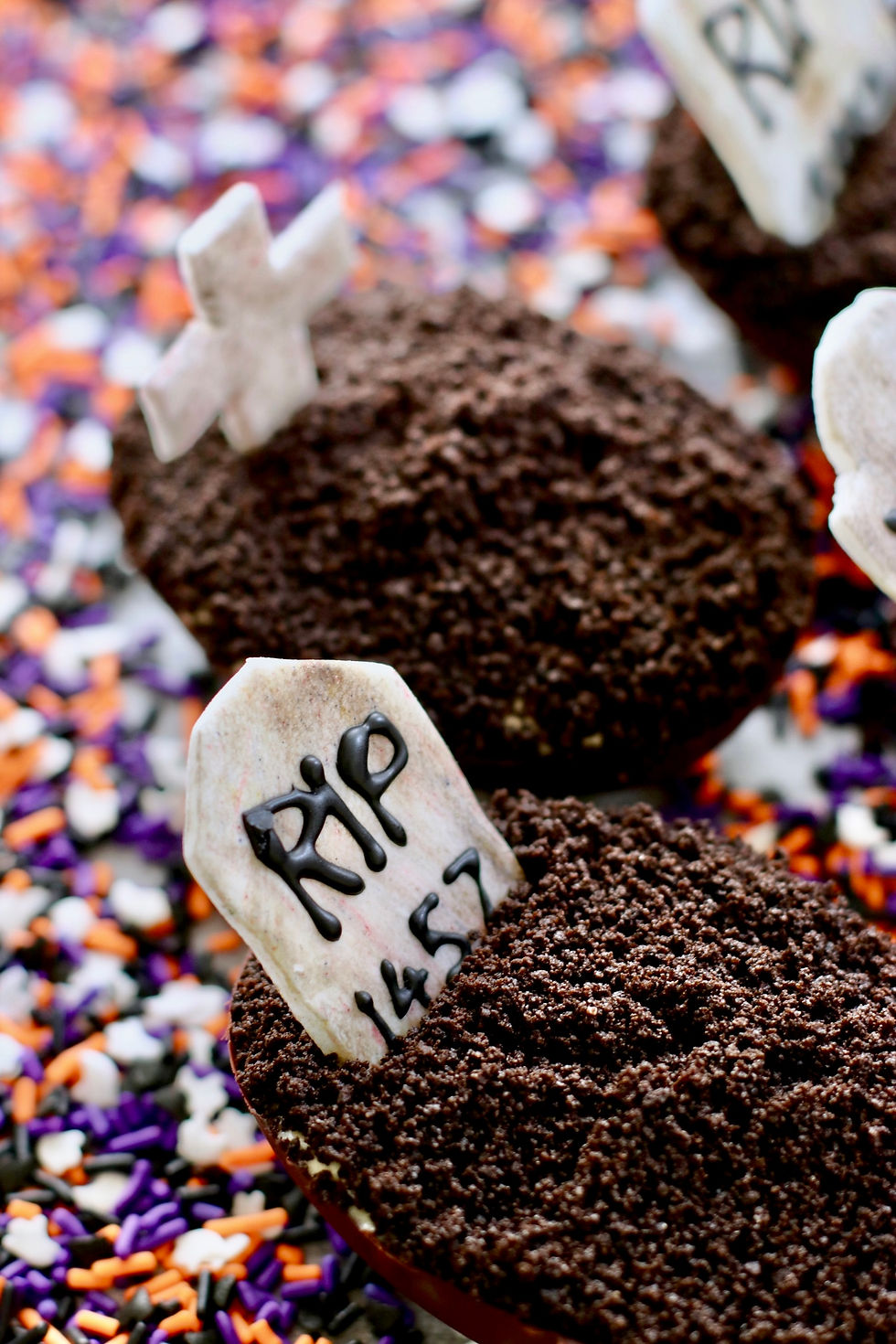 Gâteaux Cimetière spécial Halloween